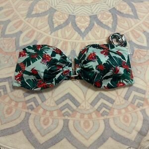 BNWT Victoria’s Secret Size XXL Tropical Bandeau Bikini Top